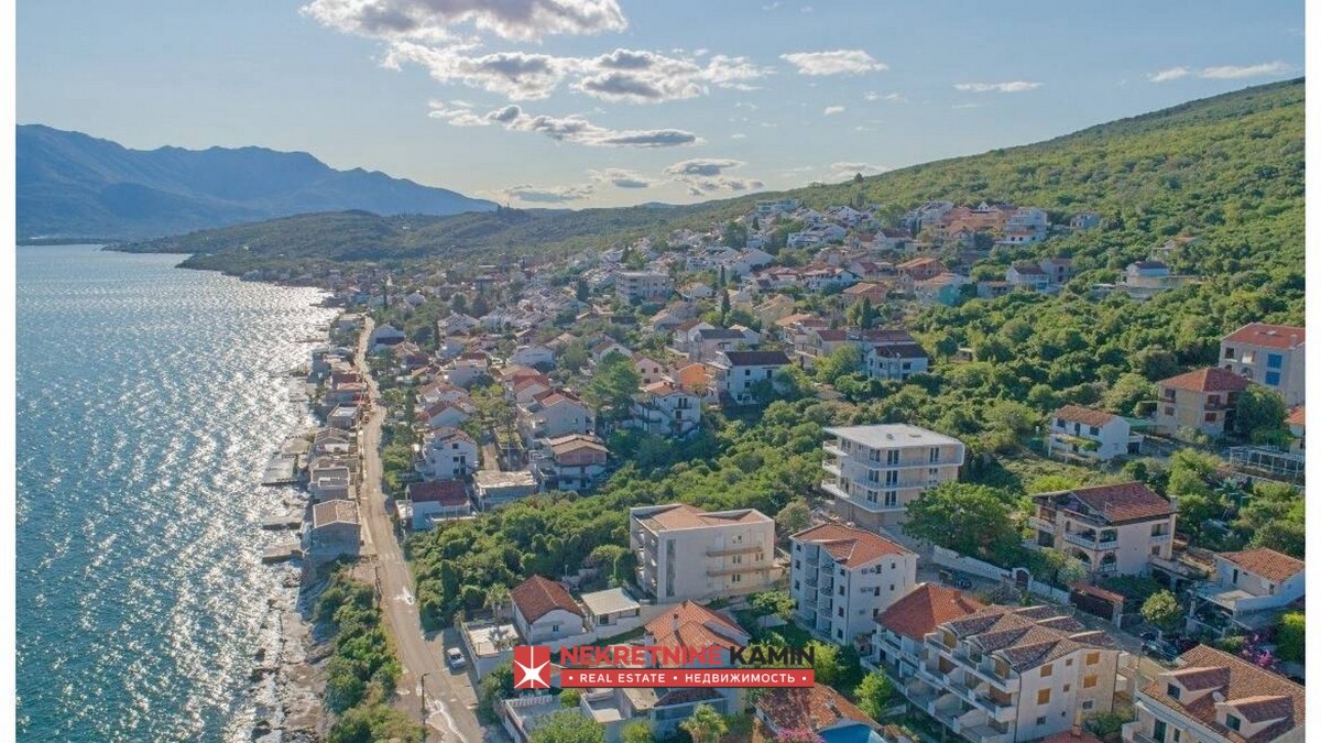 Large Urbanised Plot with Open Sea Views, Krašići, Tivat
